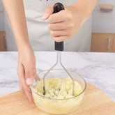 Espremedor de batatas manual de aço